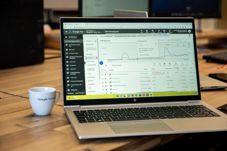 Displaykampagnen von Google Ads für mehr Bekanntheit
