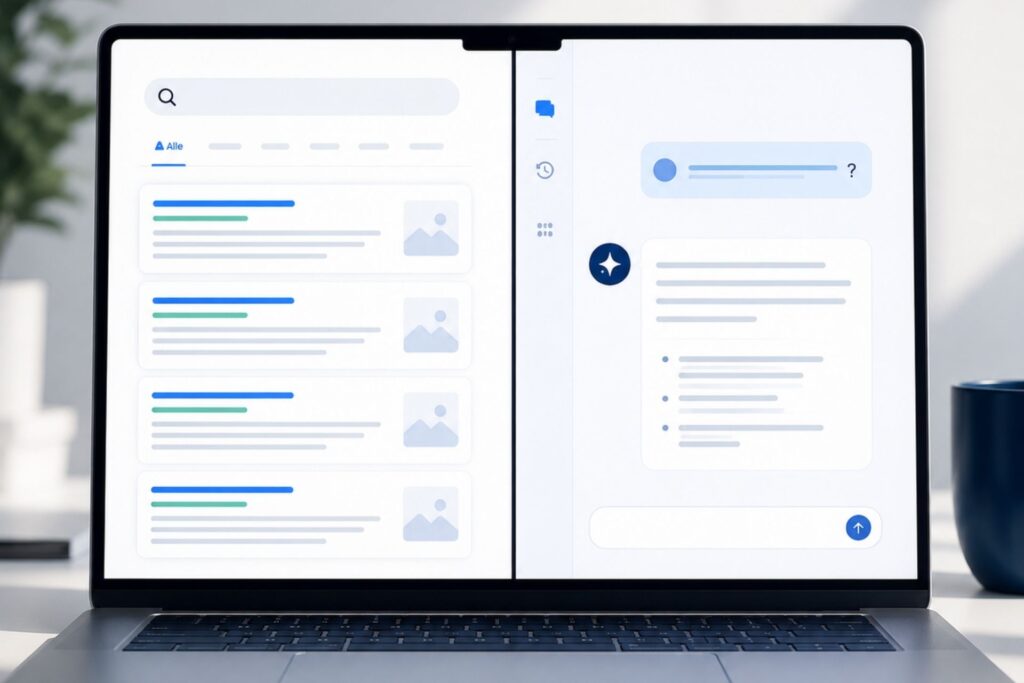 Chatbot vs. Search Engine